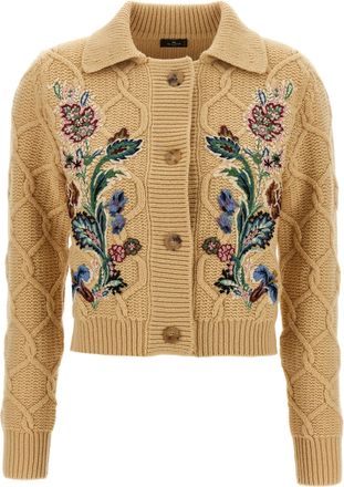Etro Floral Embroidery Cardigan