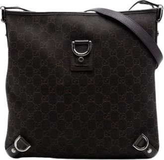 Gucci Borsa a tracolla Pre-owned in tela - - Pre-owned - Donna - Marrone - ONE SIZE