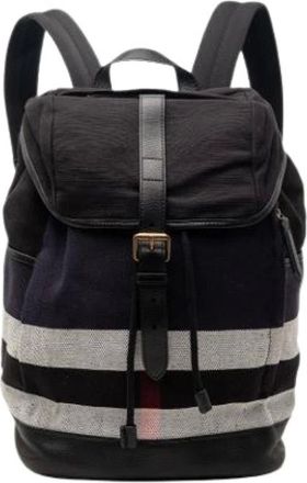 Burberry Pre-owned Backpacks, female, Multicolor, Size: ONE SIZE Pre-owned Vintage Canvas Backpack