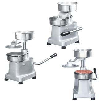 vidaXL Vidaxl - Prensa De Hamburguesas Y 500 Papeles Para Separar Aluminio 10cm