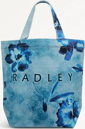 Radley London Denim Small Open Top Grab Painterly Floral SS26 Radley London
