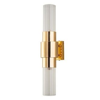 OEM Vetro E Ottone - Lampada Da Parete A Tubo Singolo - Lampada Da Parete 45 Cm