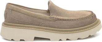 UGG Ascot Lug - Heren - Loafers - Beige - 45 EU - Wol - Schoenen