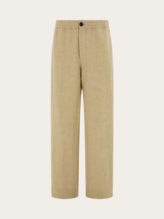 Ferragamo Uomo Pantalone jogger Beige