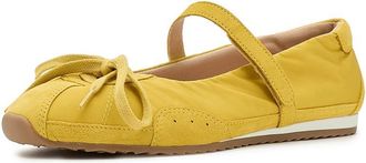 J/Slides Pavia Womens Shoes Mustard : 6.5 M, Suede