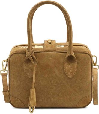 Golden Goose Camel Suede Waist Bag