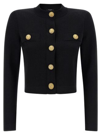 Balmain Kurzer Balmain-Cardigan
