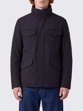 Peuterey Softshell Parka with a High Neck and Applied Patch Pockets