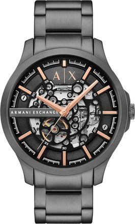 A|X Armani Exchange Mens Hampton Black Dial Watch