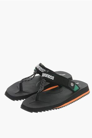 Dsquared2 Neoprene Flip-Flops with Branded Strap size 45