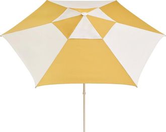 HAY Terrazza Sonnenschirm, sechseckig, &Oslash; 300 cm, off-white / ocker