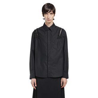 Simone Rocha Ruffle Slash Shirt