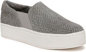 Vince Warren Platform Slip-On Sneaker in Fog Grey at Nordstrom Rack, Size 7.5