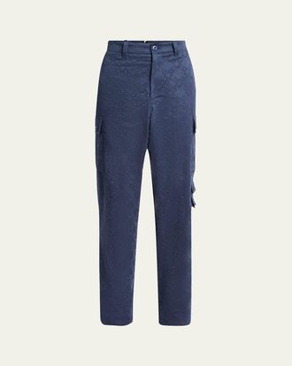 【関税＆送料込み】Givenchy Trousers Givenchy Loose Fit Cargo Pocket Pants in Black | FWRD