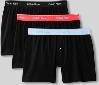 Calvin Klein Underwear Boxershorts im 3er-Pack aus Baumwolle in Black, Gr&ouml;&szlig;e XL