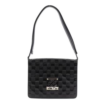 Louis Vuitton Pre-owned Shoulder Bags, female, Black, Size: ONE SIZE Pre-owned Vintage Shoulder Bag