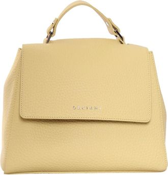 Orciani Handbags, female, Yellow, Size: ONE SIZE Sveva Small