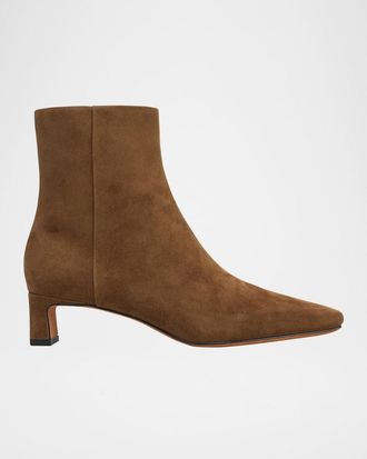 Vince Harlan Suede Ankle Boots