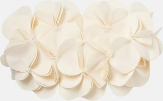 Karla Colletto Top bikini a fascia con stampa floreale