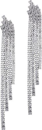 Adornia Adornia Crystal Cascade Sweeper Earrings