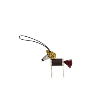 Dior Pre-owned Accessories, female, Black, Size: ONE SIZE Pre-owned Bijou de sac Cheval Key Holder