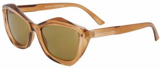 Remo Tulliani Foxy Sunglasses In Rose/bronze Lens