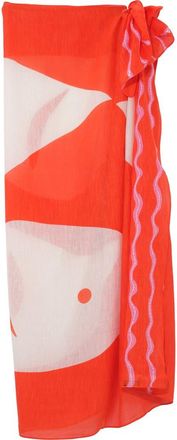 Echo Catch Of The Day Sarong in Fiesta Orange at Nordstrom