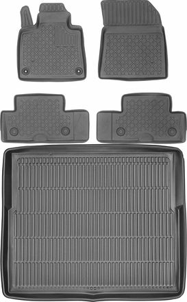 OEM Juego De Alfombrillas Para Coche Y Maletero Para Citro&euml;n C4 Spacetourer / C4 Picasso (2013-2019)