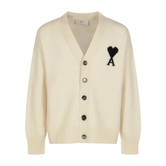 Ami Hombre, Jerseys, Beige, Talla: L
