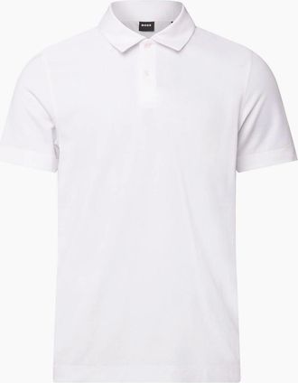 HUGO BOSS Mens P-Paino 152 Polo Shirt - White - Size: 40