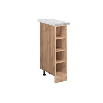 Vicco Estante De Cocina R-line, Roble Dorado, 20 Cm, Et M&aacute;rmol