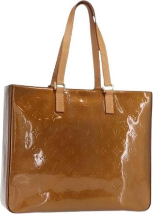 Louis Vuitton Pre-owned Vintage Tote Bag - Dames - Vintage Shopper - Bruin - ONE Size - Leer - Vintage