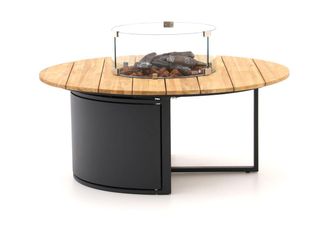 Cosi loft lounge vuurtafel &oslash;120cm (h: 50cm)