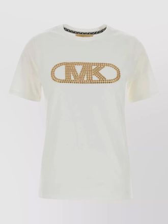 Michael Kors cotton t shirt short sleeves round neck