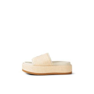 Bogner Sorrento platform sandals for women - Beige - 355
