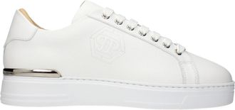 Philipp Plein Philipp Plein Leather Low Top Mens Sneakers