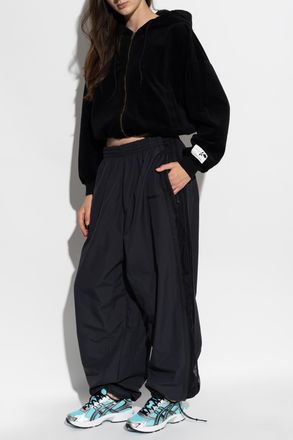 Golden Goose Velour Hoodie, Womens, Black