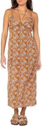 Roxy Sunshine Crush Floral Midi Dress in Lilas Desert Ditsy at Nordstrom Rack, Size X-Small