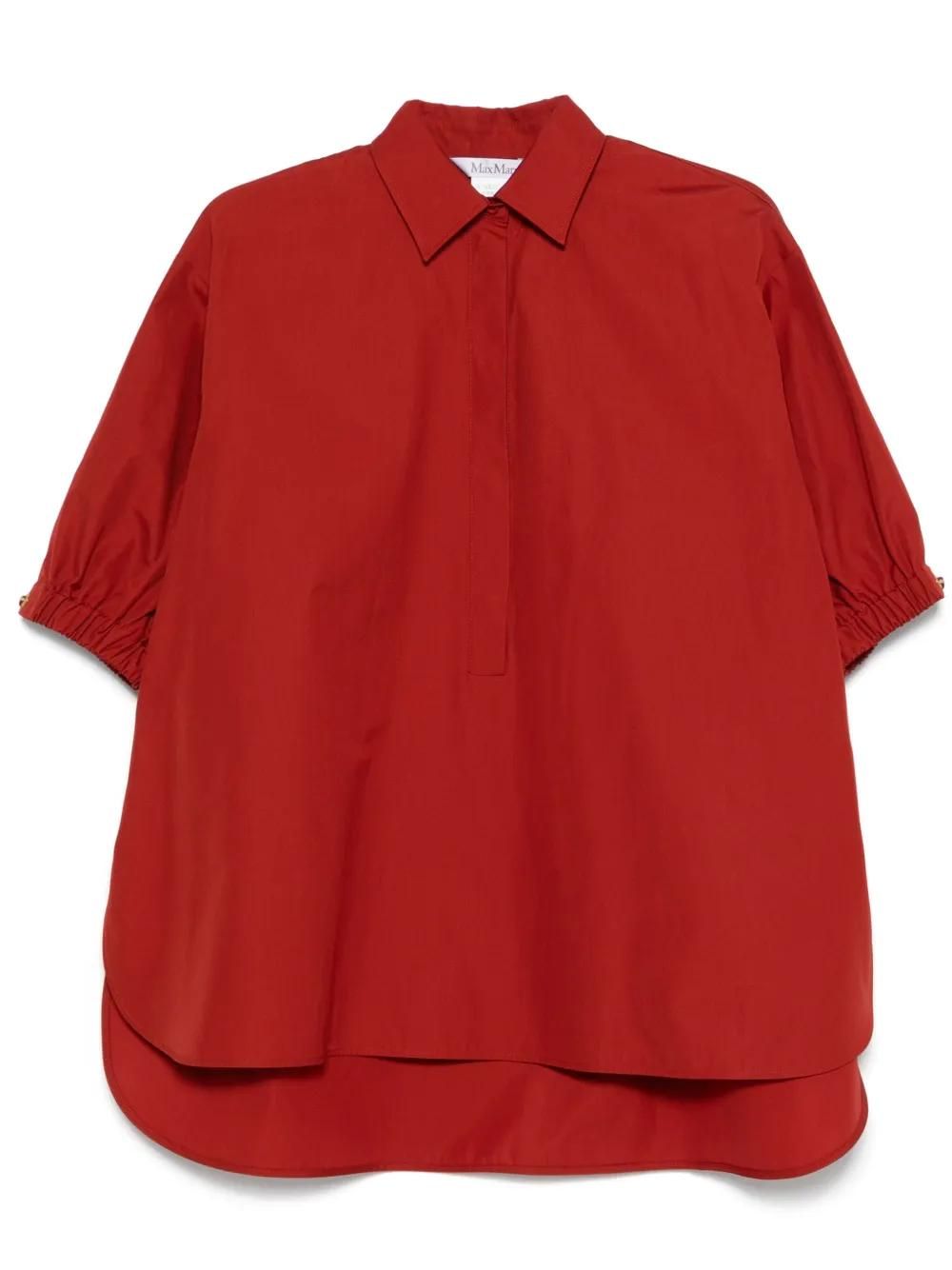 Tシャツ・カットソー MAX MARA Women Tunic Tops 2511161024600 032 BROWN Camel colored tops | Max Mara