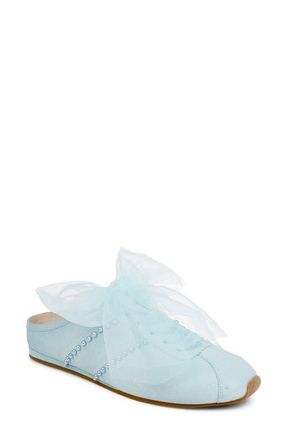 Badgley Mischka Willy Mule Sneaker in Mist Blue at Nordstrom, Size 7.5