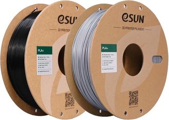 OEM Filamento Pla, 1,75 Mm De Di&aacute;metro, Certificado Por La Fda Y Rohs, Color Negro Plateado