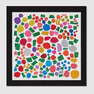 Gucci 90 X 90 Project Printed Silk Carr&eacute;, Multicolor, Silk