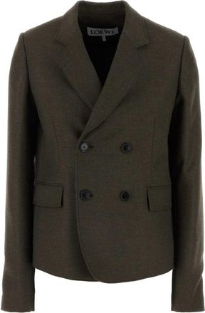 Loewe Brown wool blazer