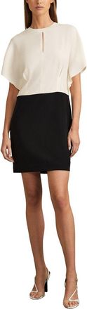 Reiss Marlowe Colourblock Mini Dress