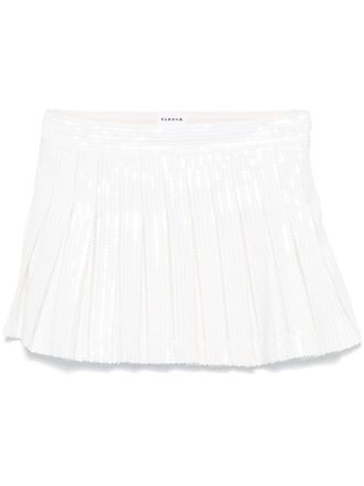 P.A.R.O.S.H. sequinned mini skirt - Neutrals