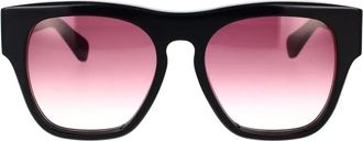 Chlo&eacute; Zonnebril - Dames - Zonnebrillen - Zwart - 55 MM - Accessoires