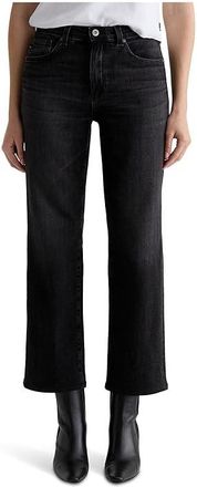 AG - Adriano Goldschmied Brinley Mid Rise Straight In Nebula Womens Clothing Nebula : 27 29, Cotton/Denim/Elastane