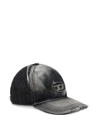 Diesel Cappello Cotton Black