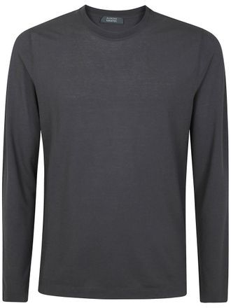 Zanone Long Sleeves Classic T-Shirt Clothing