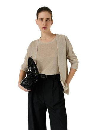 Gerard Darel Lorina Open Front Cardigan in Natural at Nordstrom, Size X-Large